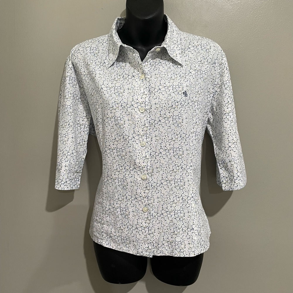 Ralph Lauren Floral Button Down